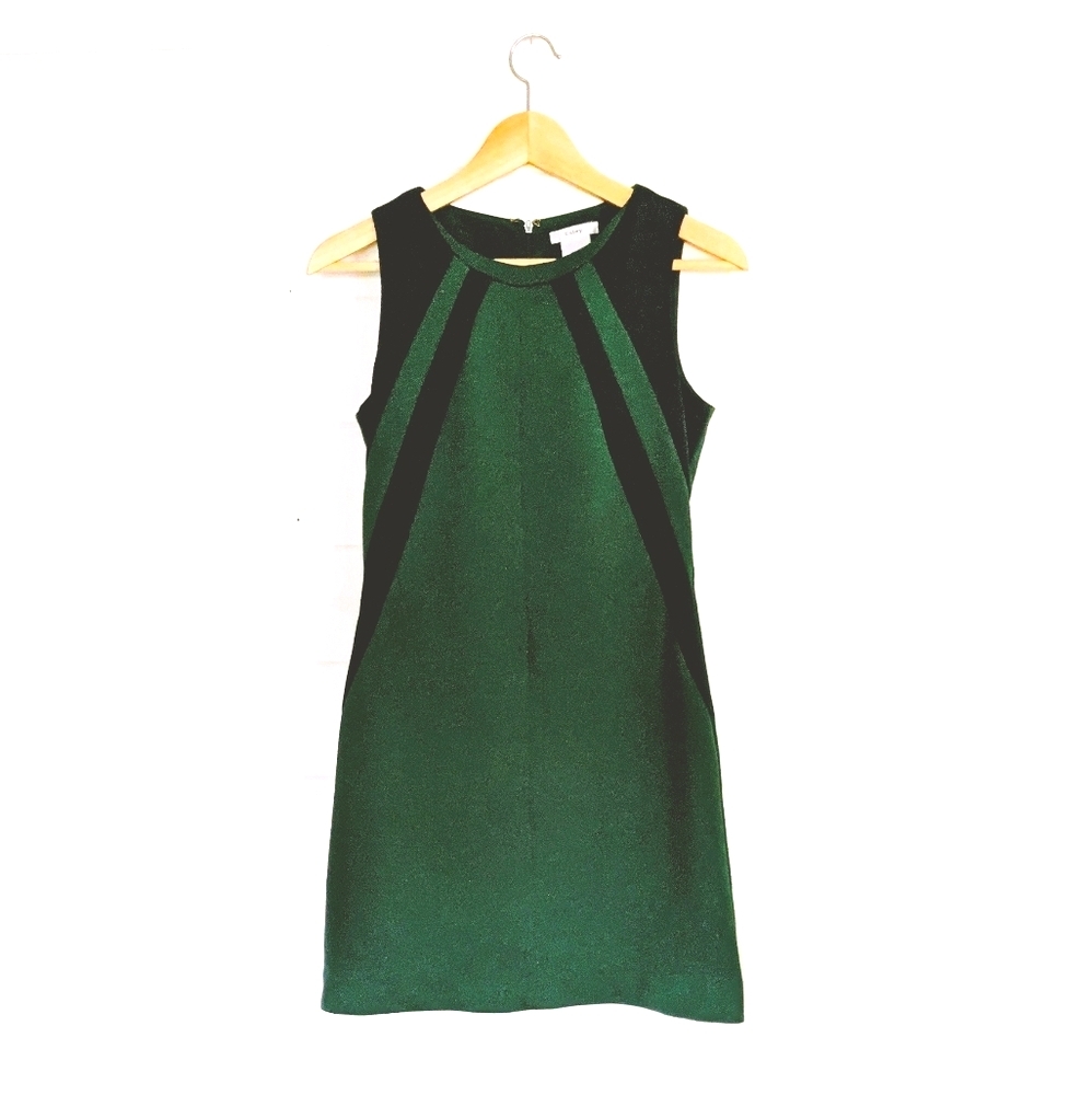 Two Tone Green Esley Dress